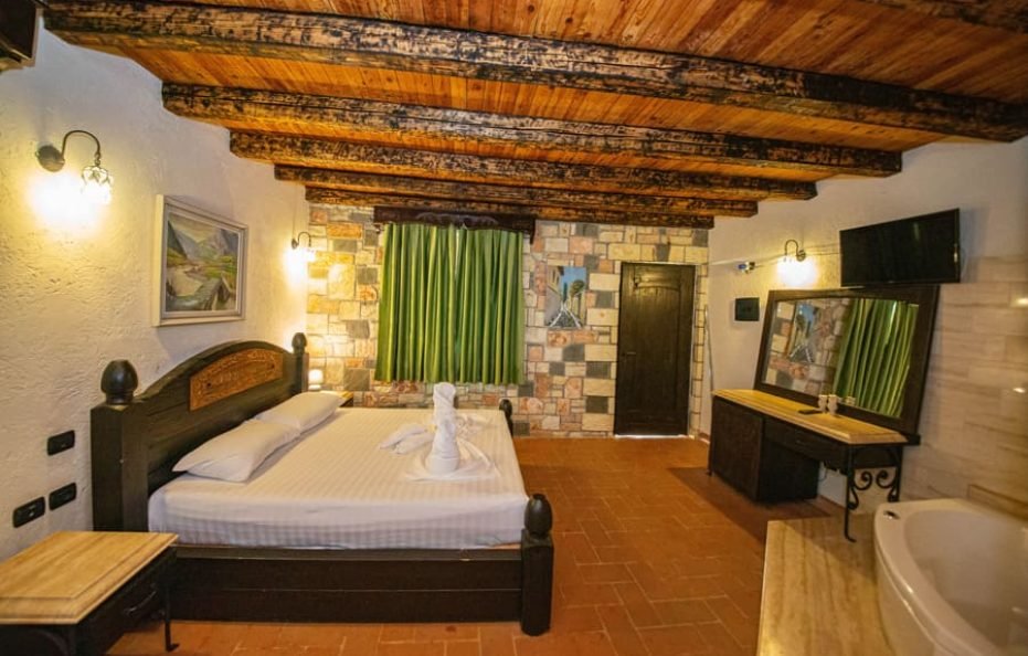 QUEEN ROOM WITH POOL VIEW AND JACUZZI