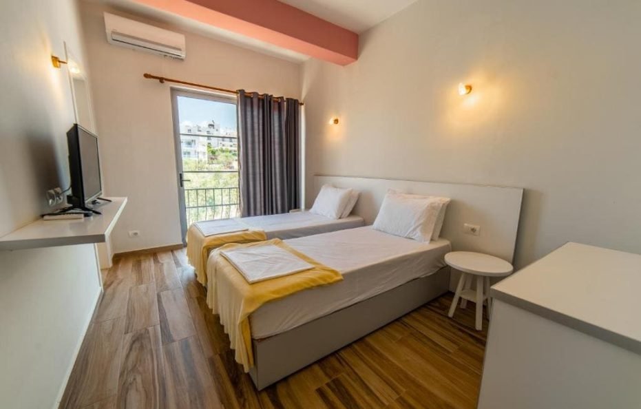 Twin Room with French Balcony