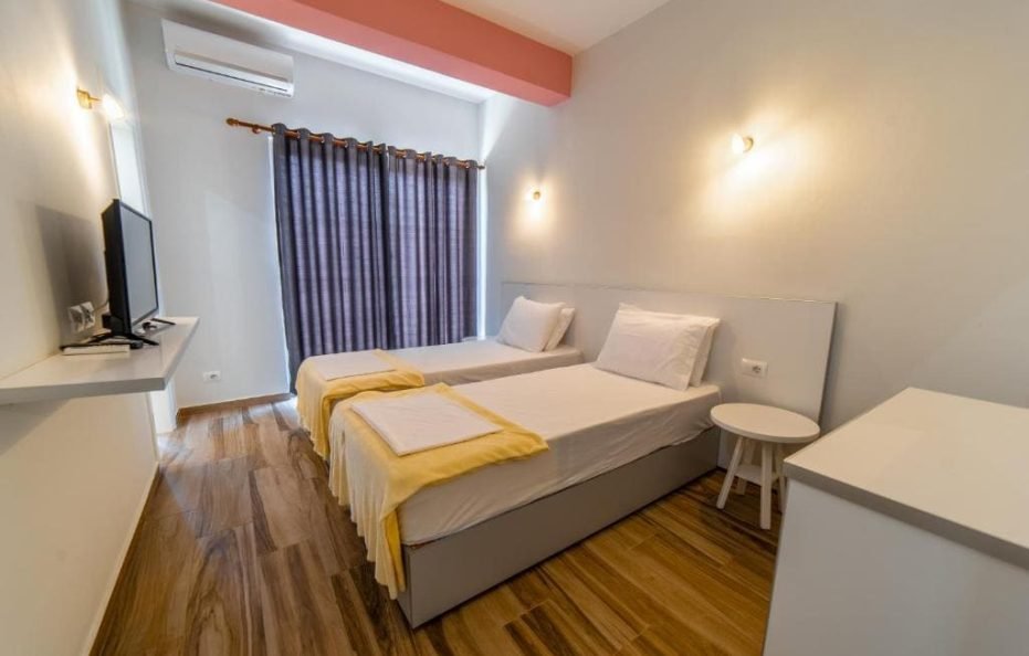 Twin Room with French Balcony