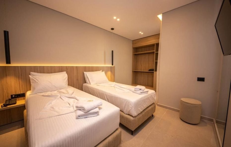 Twin Room with Side Sea View