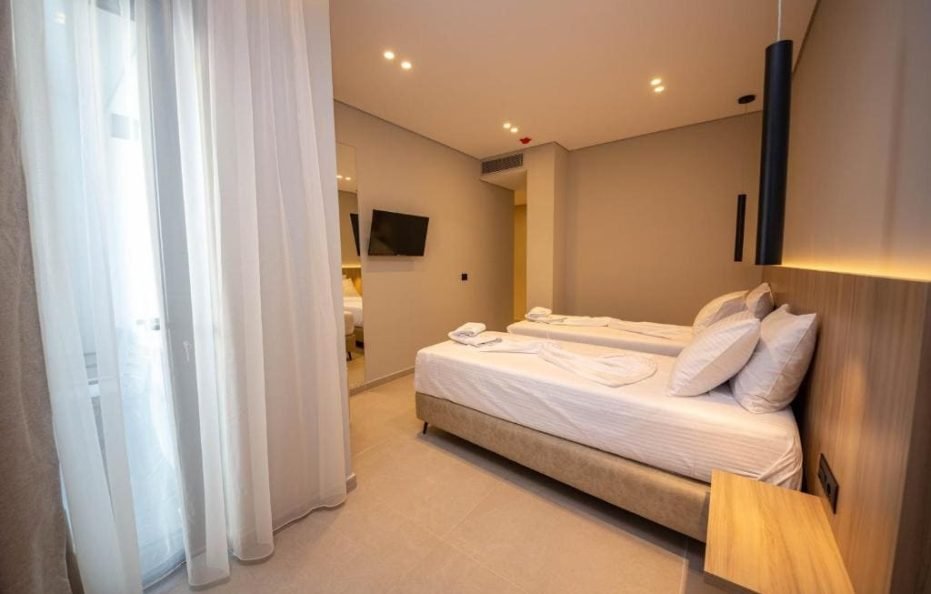 Twin Room with Side Sea View