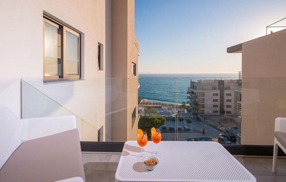 Two – Bedroom Suite With Balcony and Side Sea View