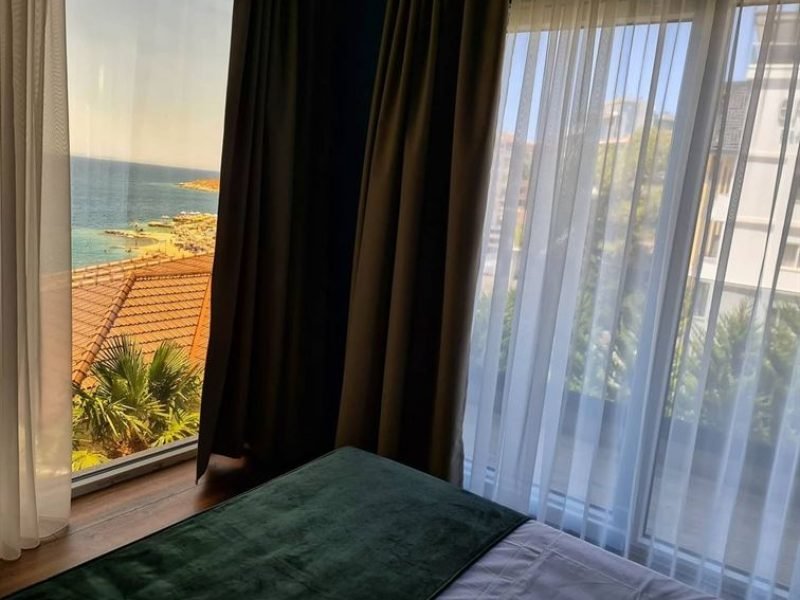 Superior Deluxe Double Room with Side Sea View