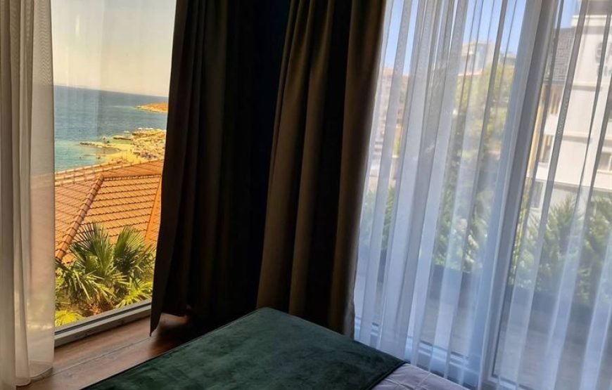 Superior Deluxe Double Room with Side Sea View