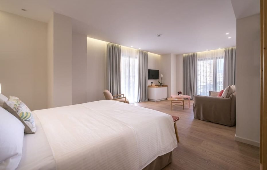 Junior Suite With Balcony and Side Sea View